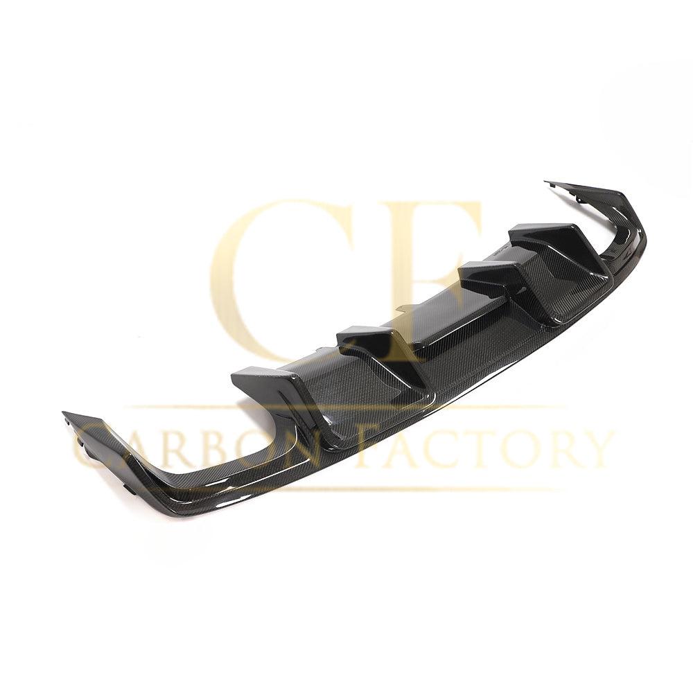 V Style Carbon Fibre Rear Diffuser for Audi S4 B8.5 A4 S Line 13-15-Carbon Factory