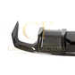 V Style Carbon Fibre Rear Diffuser for Audi S4 B8.5 A4 S Line 13-15-Carbon Factory