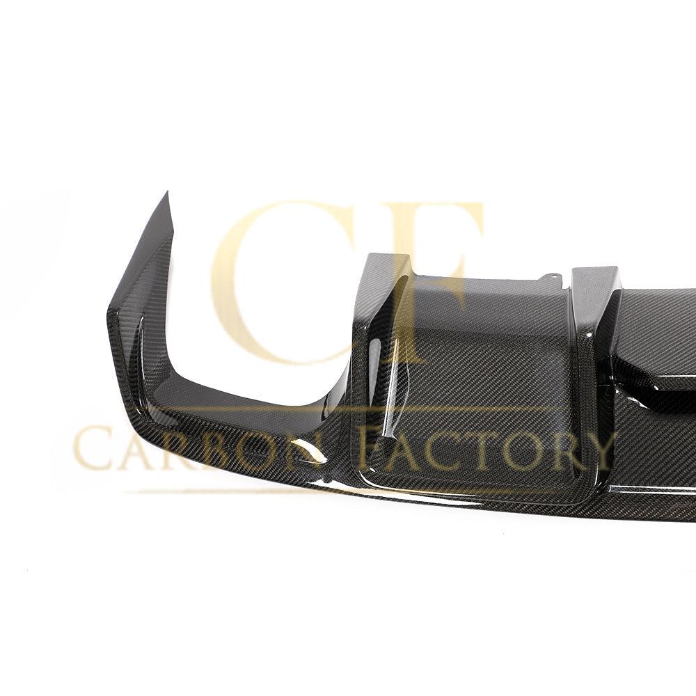 V Style Carbon Fibre Rear Diffuser for Audi S4 B8.5 A4 S Line 13-15-Carbon Factory