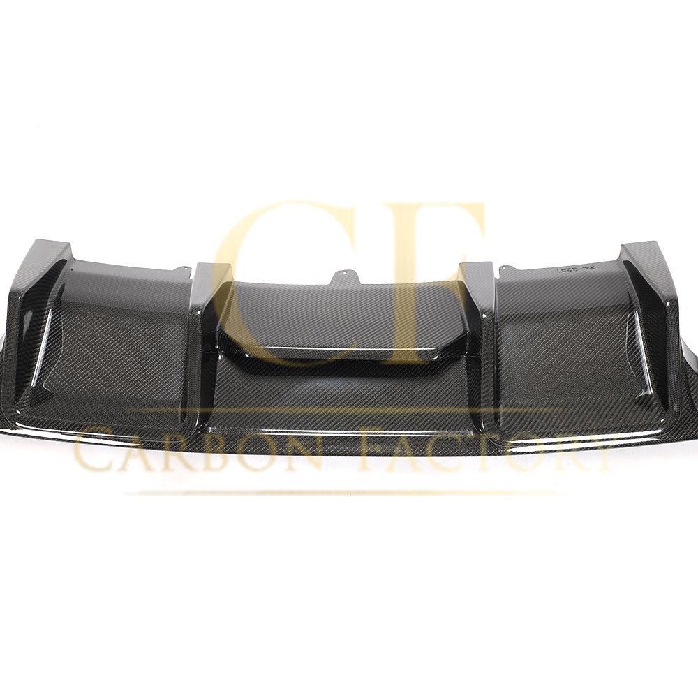 V Style Carbon Fibre Rear Diffuser for Audi S4 B8.5 A4 S Line 13-15-Carbon Factory