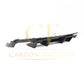 V Style Carbon Fibre Rear Diffuser for Audi S4 B8.5 A4 S Line 13-15-Carbon Factory