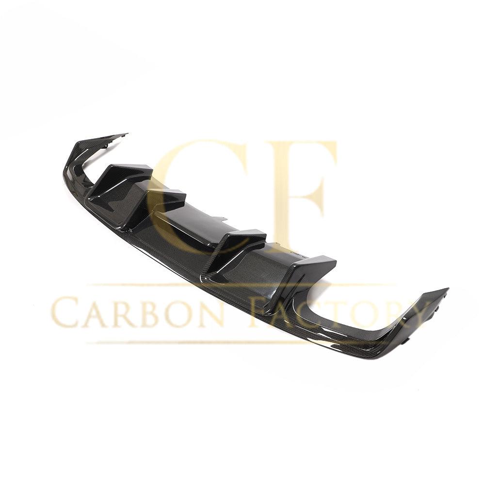 V Style Carbon Fibre Rear Diffuser for Audi S4 B8.5 A4 S Line 13-15-Carbon Factory