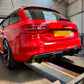 V Style Carbon Fibre Rear Diffuser for Audi S4 B8.5 A4 S Line 13-15-Carbon Factory