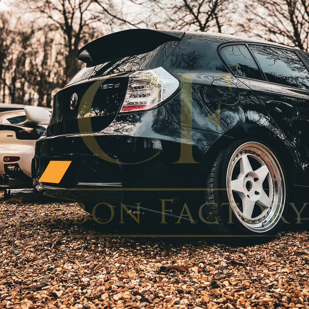 V Style Carbon Fibre Rear Diffuser for BMW E87 1 Series M Sport 04-13-Carbon Factory