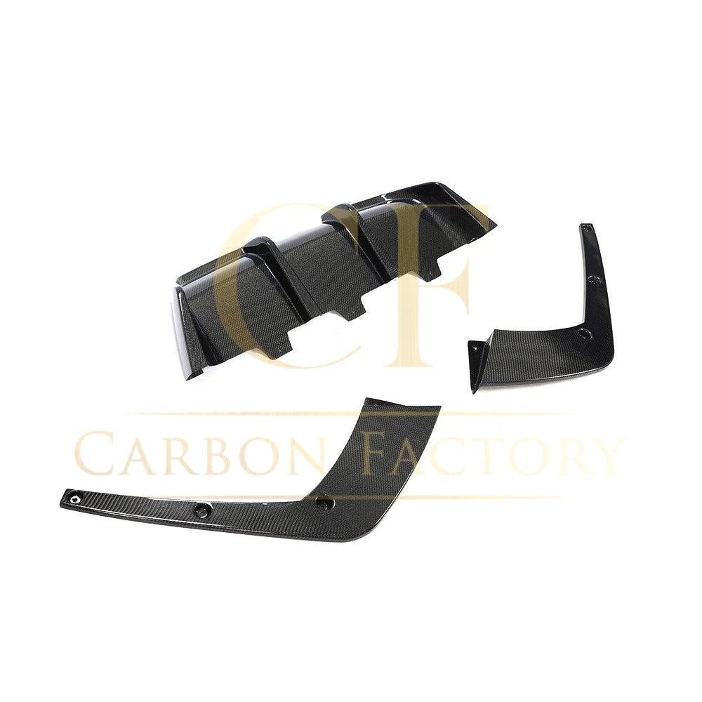 V Style Carbon Fibre Rear Diffuser for BMW F06 F12 F13 M6 11-18-Carbon Factory
