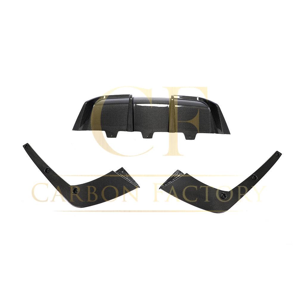 V Style Carbon Fibre Rear Diffuser for BMW F06 F12 F13 M6 11-18-Carbon Factory
