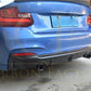 V Style Carbon Fibre Rear Diffuser for BMW F22 2 Series M Sport 14-21-Carbon Factory