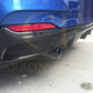 V Style Carbon Fibre Rear Diffuser for BMW F22 2 Series M Sport 14-21-Carbon Factory