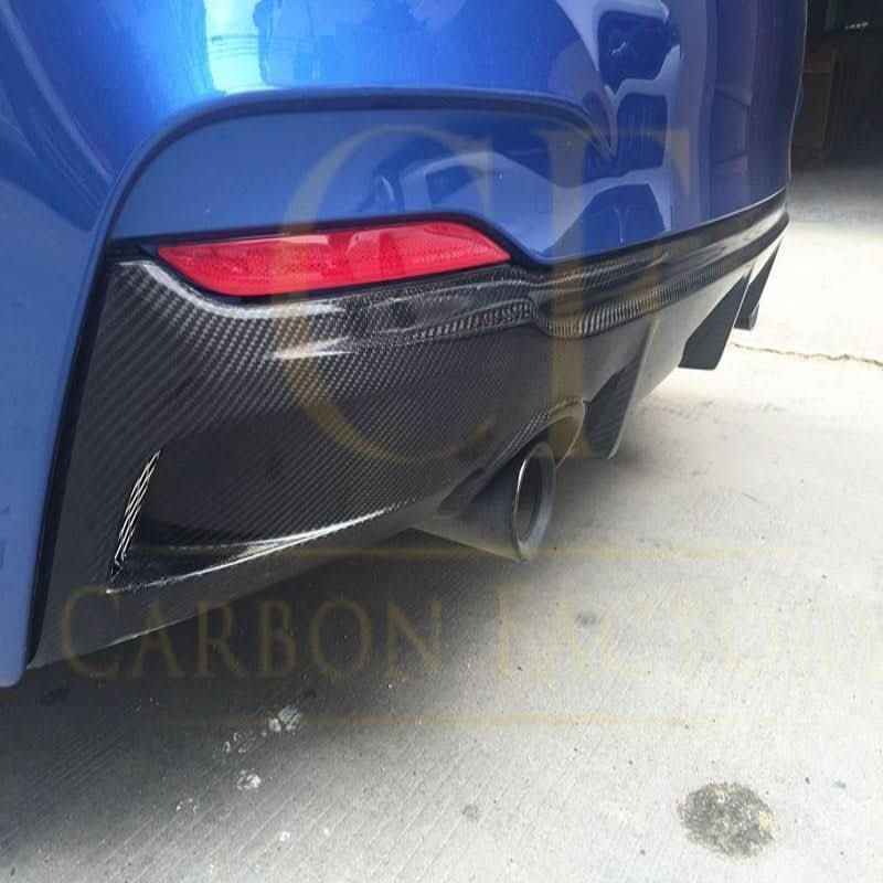 V Style Carbon Fibre Rear Diffuser for BMW F22 2 Series M Sport 14-21 - Carbon Factory