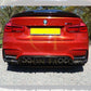 V Style Carbon Fibre Rear Diffuser for BMW F80 M3 F82 F83 M4 14-20-Carbon Factory