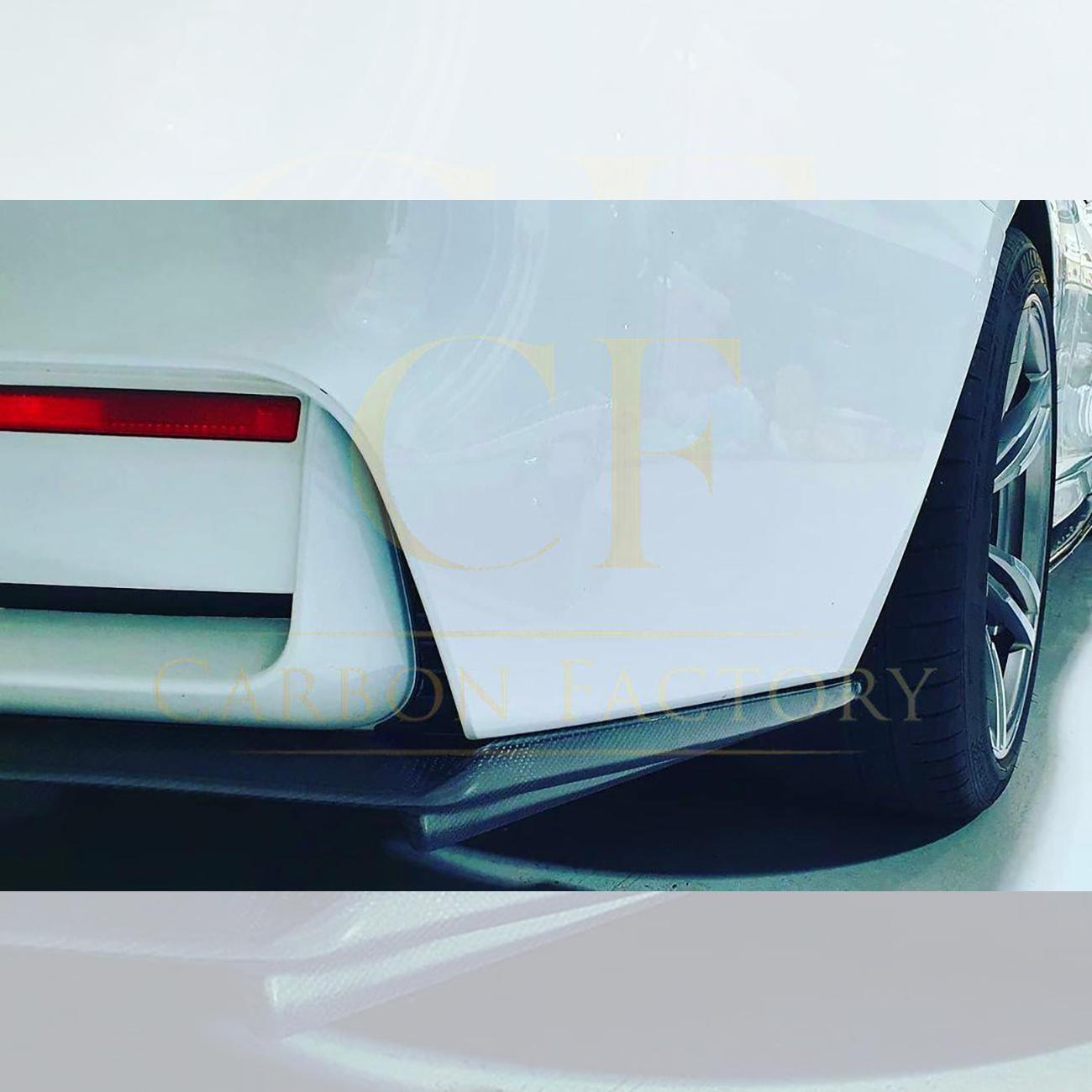 V Style Carbon Fibre Rear Diffuser for BMW F80 M3 F82 F83 M4 14-20-Carbon Factory
