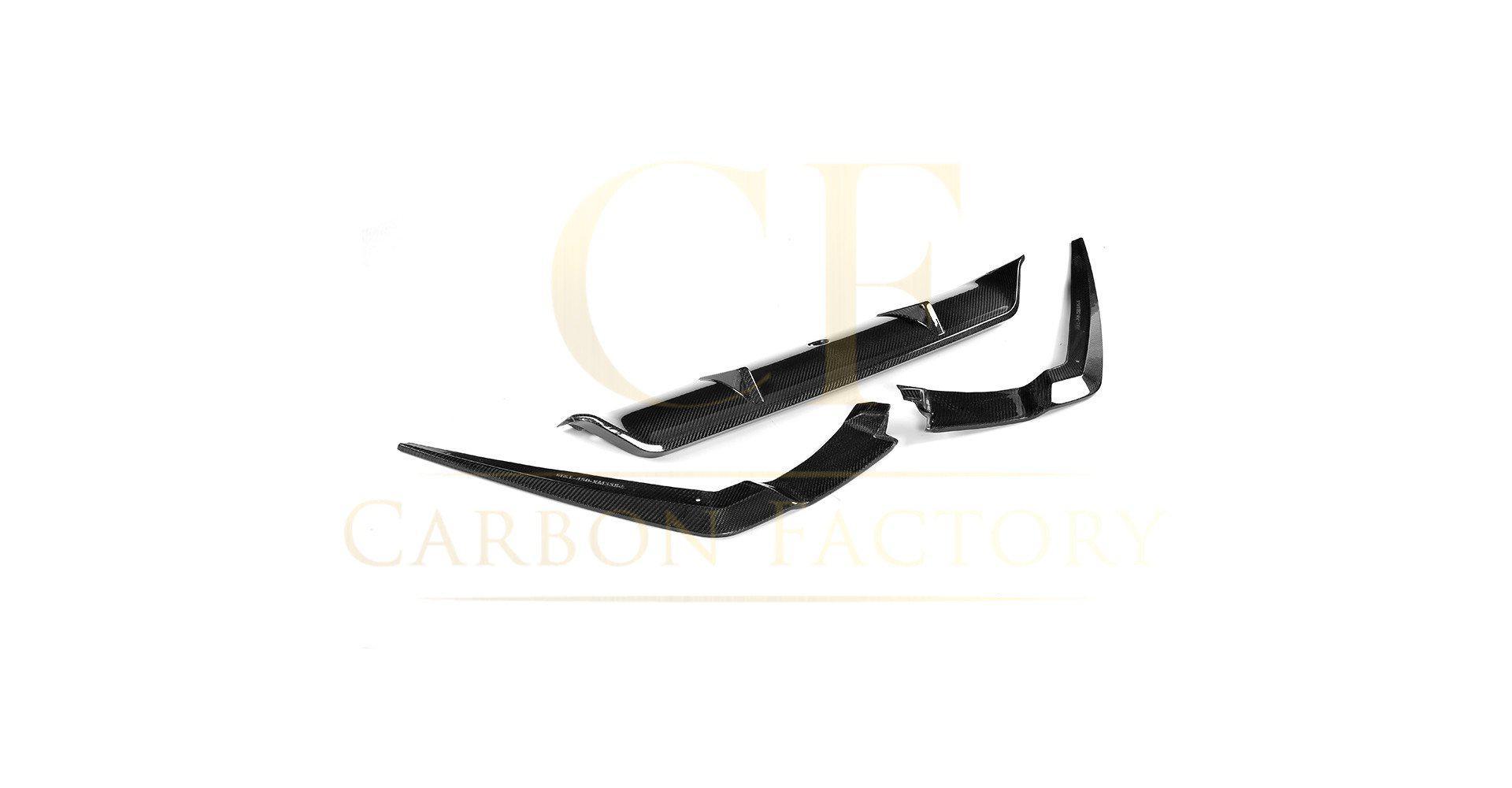 V Style Carbon Fibre Rear Diffuser for BMW G30 G31 5 Series M Sport 17-23-Carbon Factory