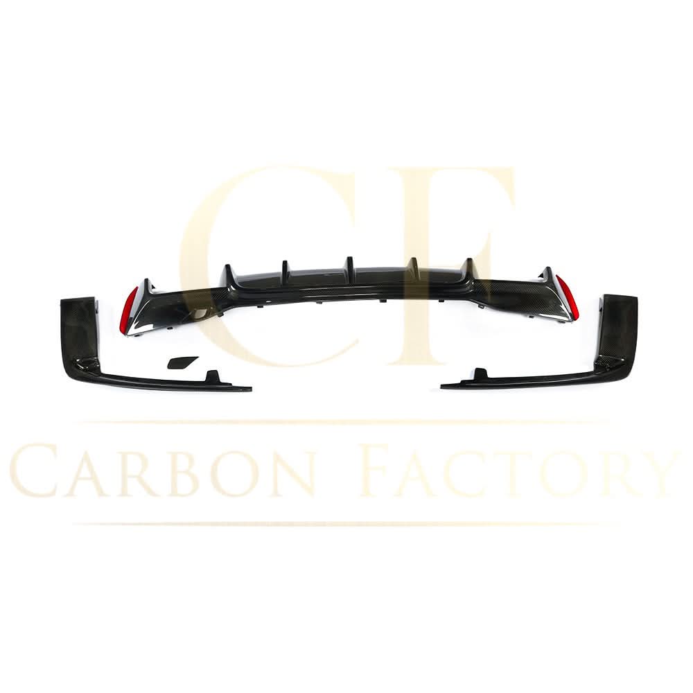 V Style Carbon Fibre Rear Diffuser for BMW G30 G31 5 Series M Sport F90 M5 17-23 - Carbon Factory