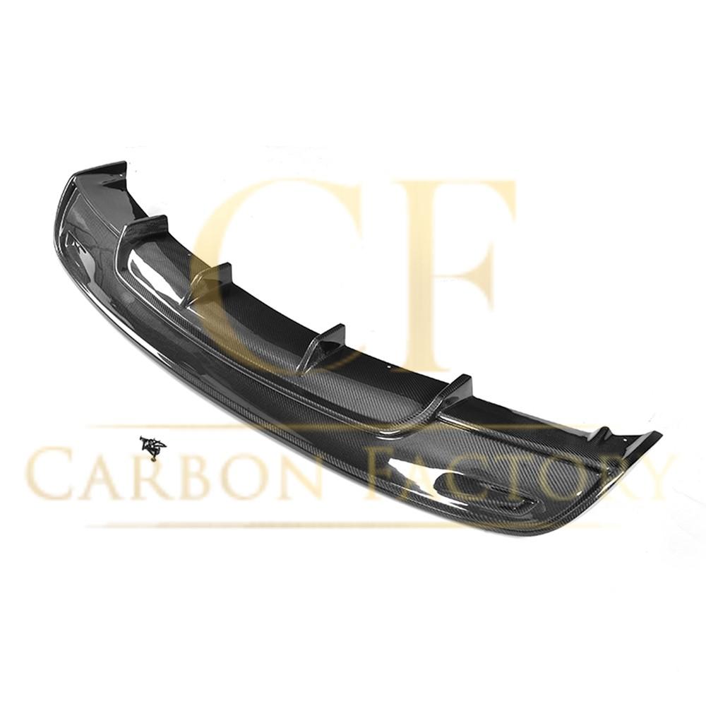 V Style Carbon Fibre Rear Diffuser for Tesla Model S 16-17-Carbon Factory