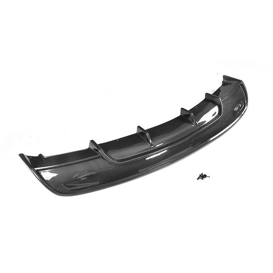 V Style Carbon Fibre Rear Diffuser for Tesla Model S 16-17-Carbon Factory
