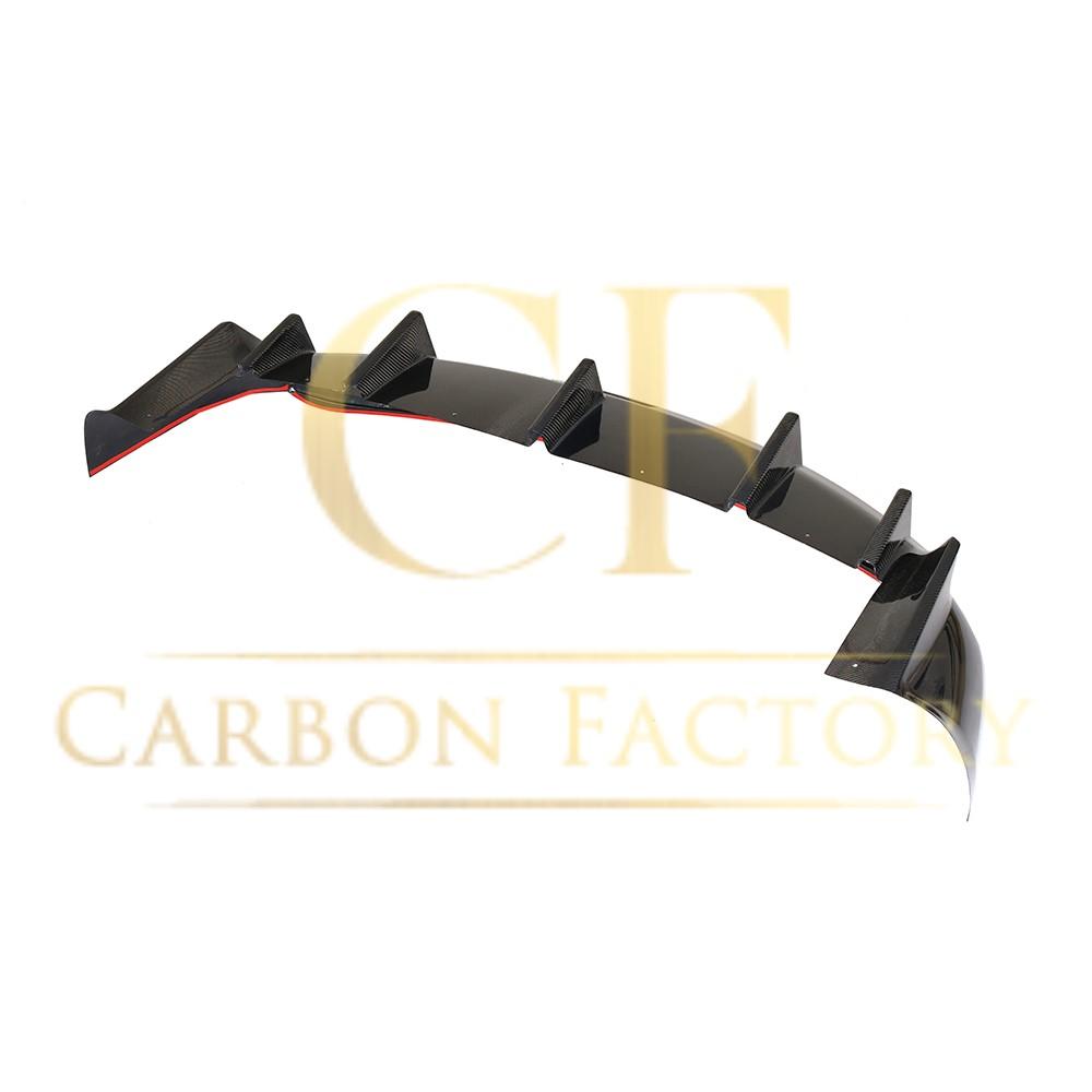 V Style Carbon Fibre Rear Diffuser for Tesla Model X 16-Present-Carbon Factory