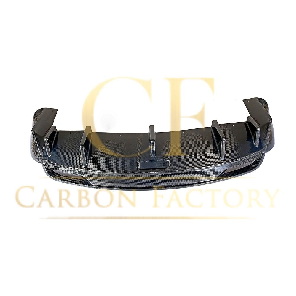 V Style Carbon Fibre Rear Diffuser for Tesla Model X 16-Present-Carbon Factory