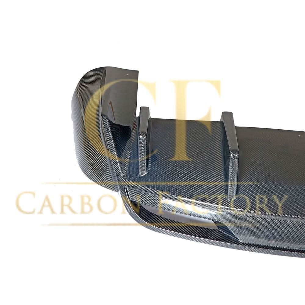 V Style Carbon Fibre Rear Diffuser for Tesla Model X 16-Present - Carbon Factory