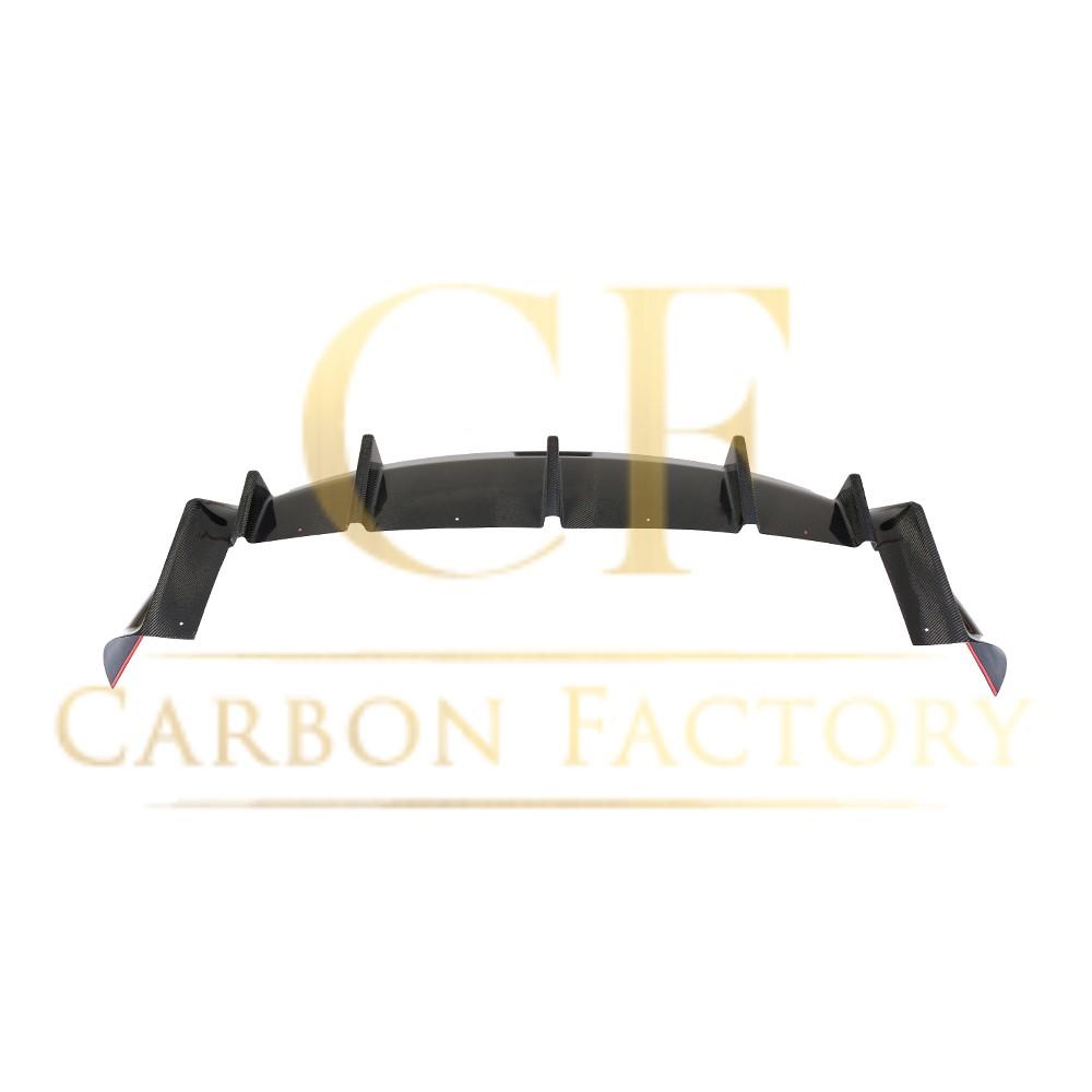 V Style Carbon Fibre Rear Diffuser for Tesla Model X 16-Present-Carbon Factory
