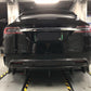 V Style Carbon Fibre Rear Diffuser for Tesla Model X 16-Present-Carbon Factory