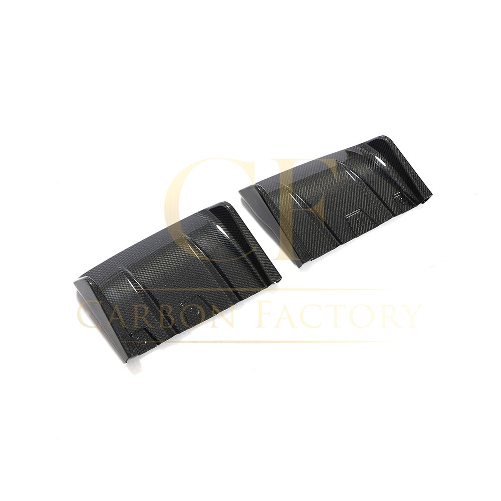V Style Carbon Fibre Rear Diffuser for Toyota GR86 22-Present-Carbon Factory