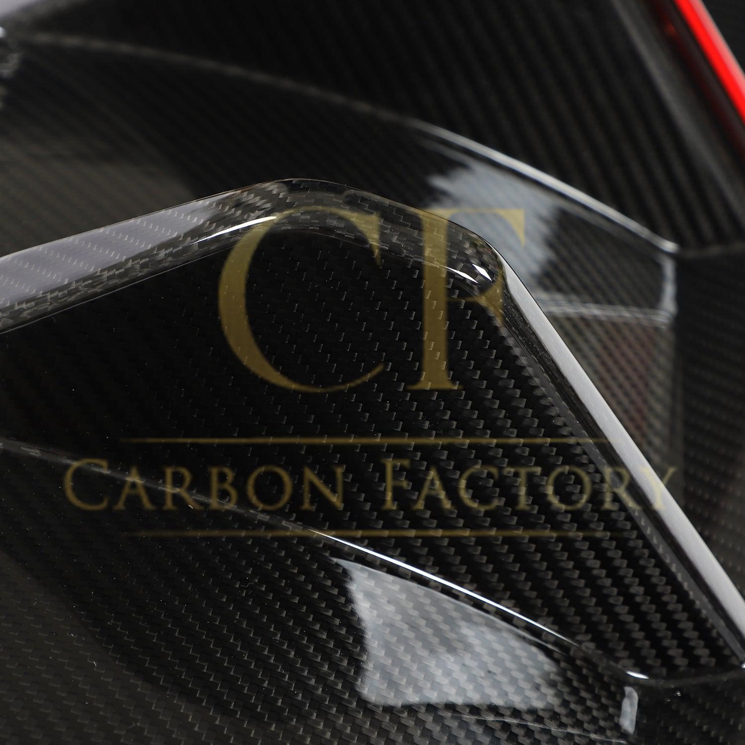 V Style Carbon Fibre Rear Diffuser for VW Golf MK8 GTI & R Line 21-Present-Carbon Factory