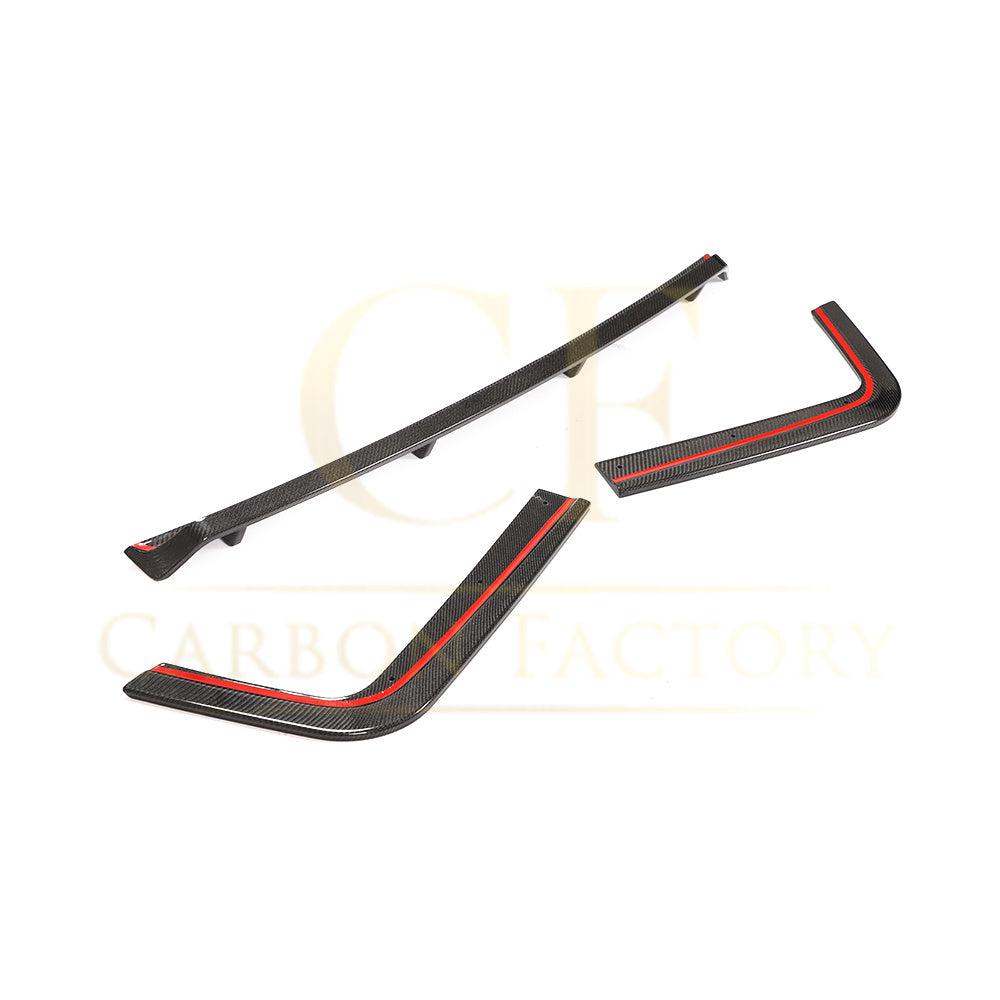 V Style Carbon Fibre Rear Diffuser for VW T6 Multivan 15-20-Carbon Factory