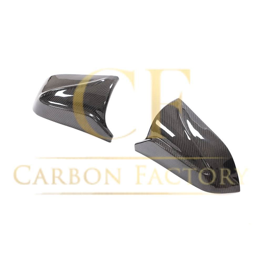 V Style Carbon Fibre Replacement Mirror Covers for Tesla Model 3 16-23 - Carbon Factory