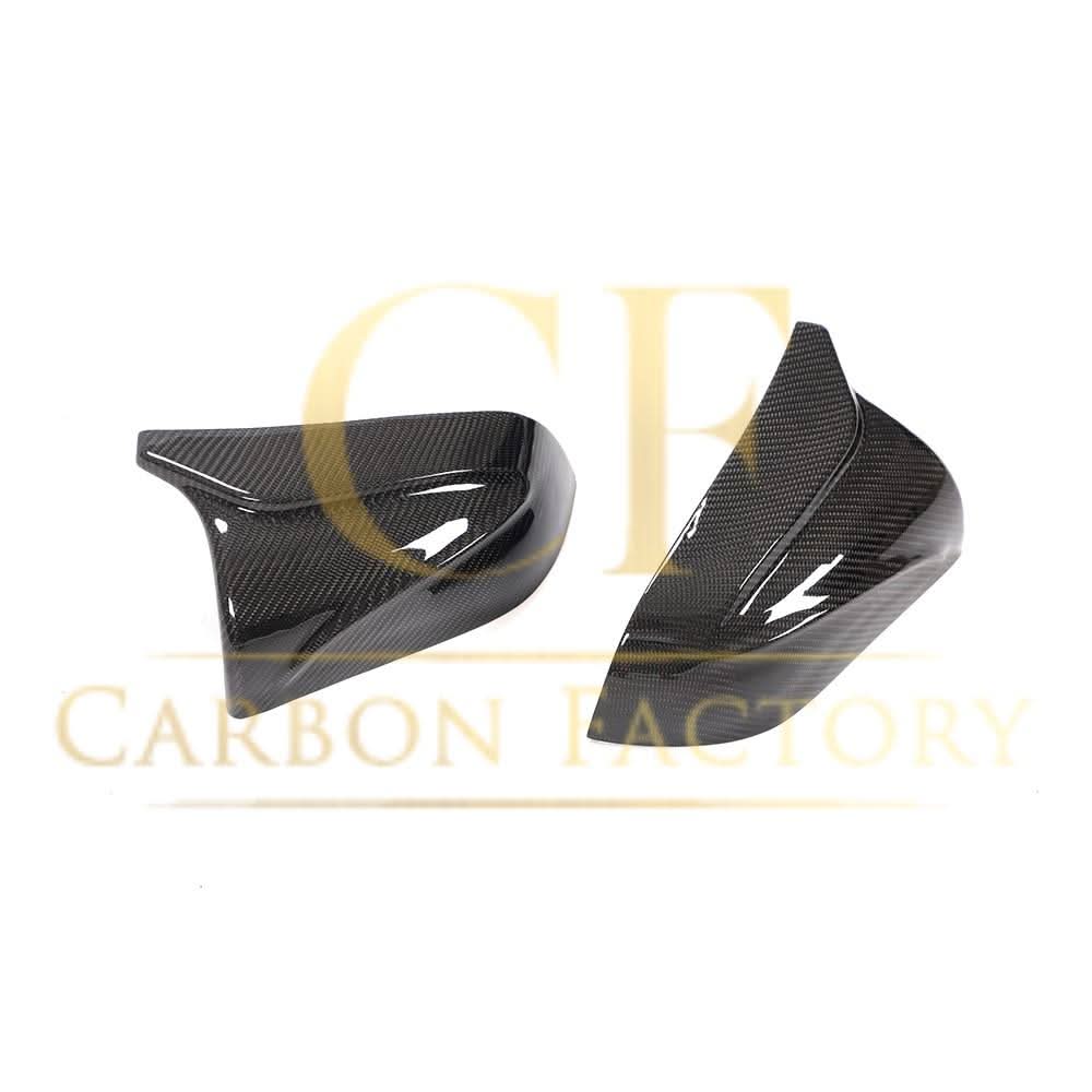 V Style Carbon Fibre Replacement Mirror Covers for Tesla Model 3 16-23 - Carbon Factory