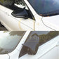 V Style Carbon Fibre Replacement Mirror Covers for VW Golf MK6 GTI R20 08-13-Carbon Factory