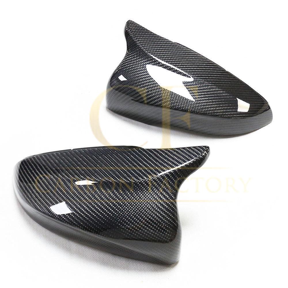 V Style Carbon Fibre Replacement Mirror Covers for VW Golf MK6 GTI R20 08-13-Carbon Factory