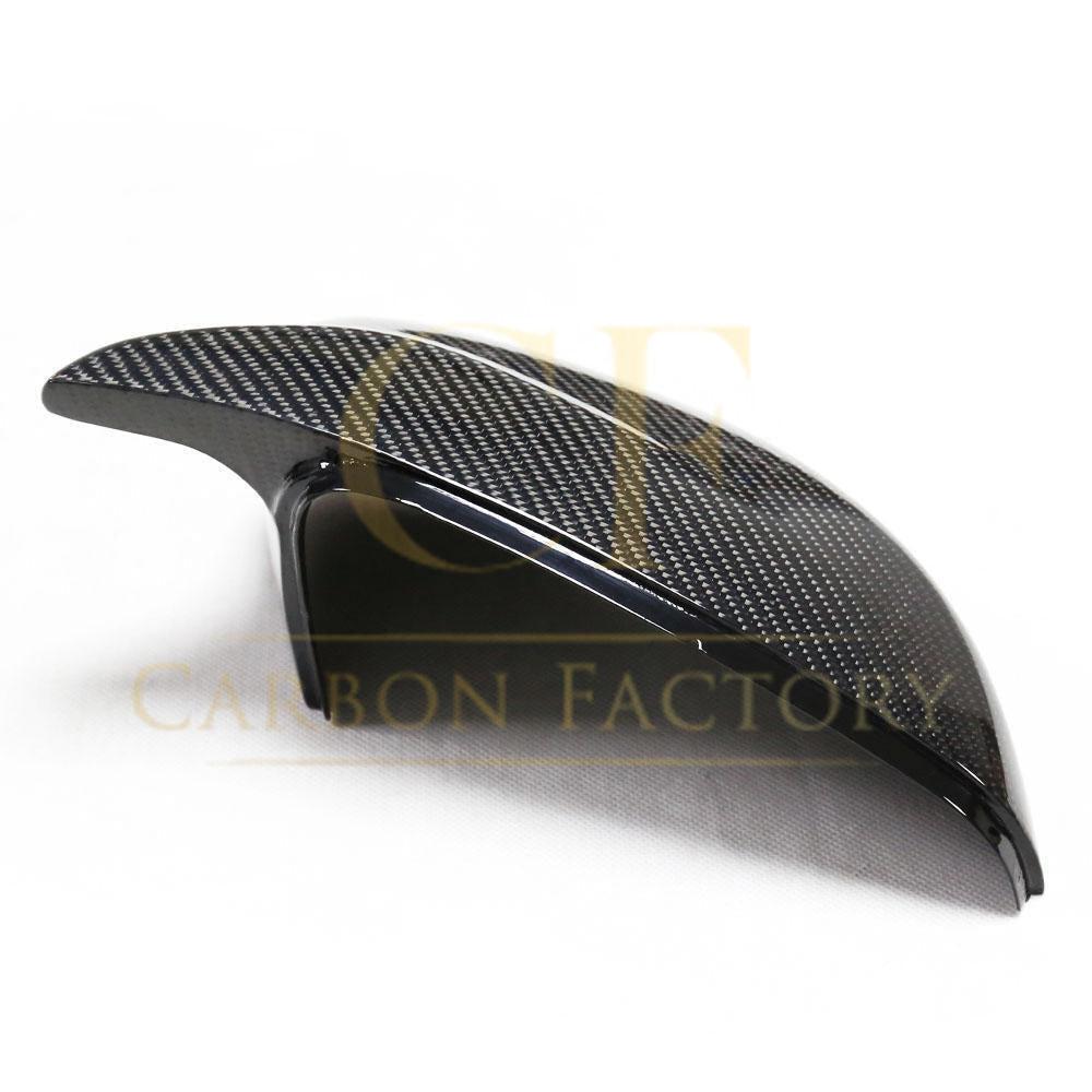 V Style Carbon Fibre Replacement Mirror Covers for VW Golf MK6 GTI R20 08-13-Carbon Factory