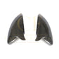V Style Carbon Fibre Replacement Mirror Covers for VW Golf MK7 MK7.5 inc GTI & R 14-20-Carbon Factory