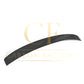 V Style Carbon Fibre Roof Spoiler for Mercedes Benz W205 C Class Coupe 15-21-Carbon Factory