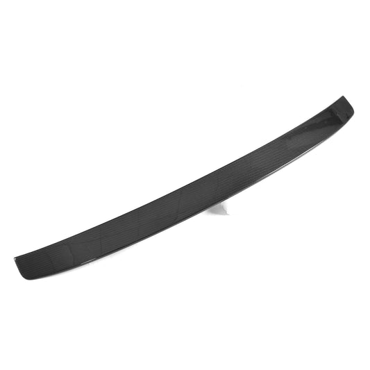 V Style Carbon Fibre Roof Spoiler for Mercedes Benz W205 C Class Coupe 15-21-Carbon Factory