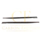 V Style Carbon Fibre Side Skirt for BMW 3 Series G20 19-Present-Carbon Factory