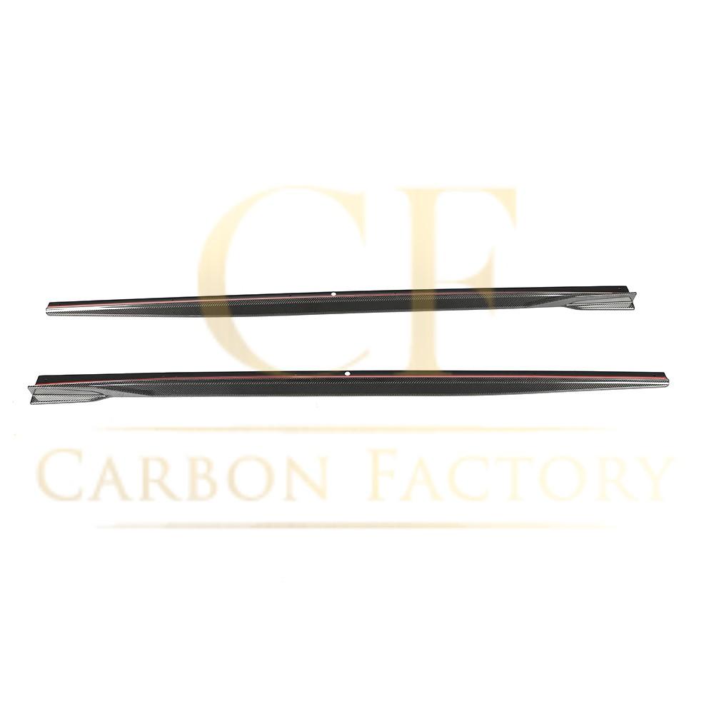 V Style Carbon Fibre Side Skirt for BMW 3 Series G20 19-Present-Carbon Factory