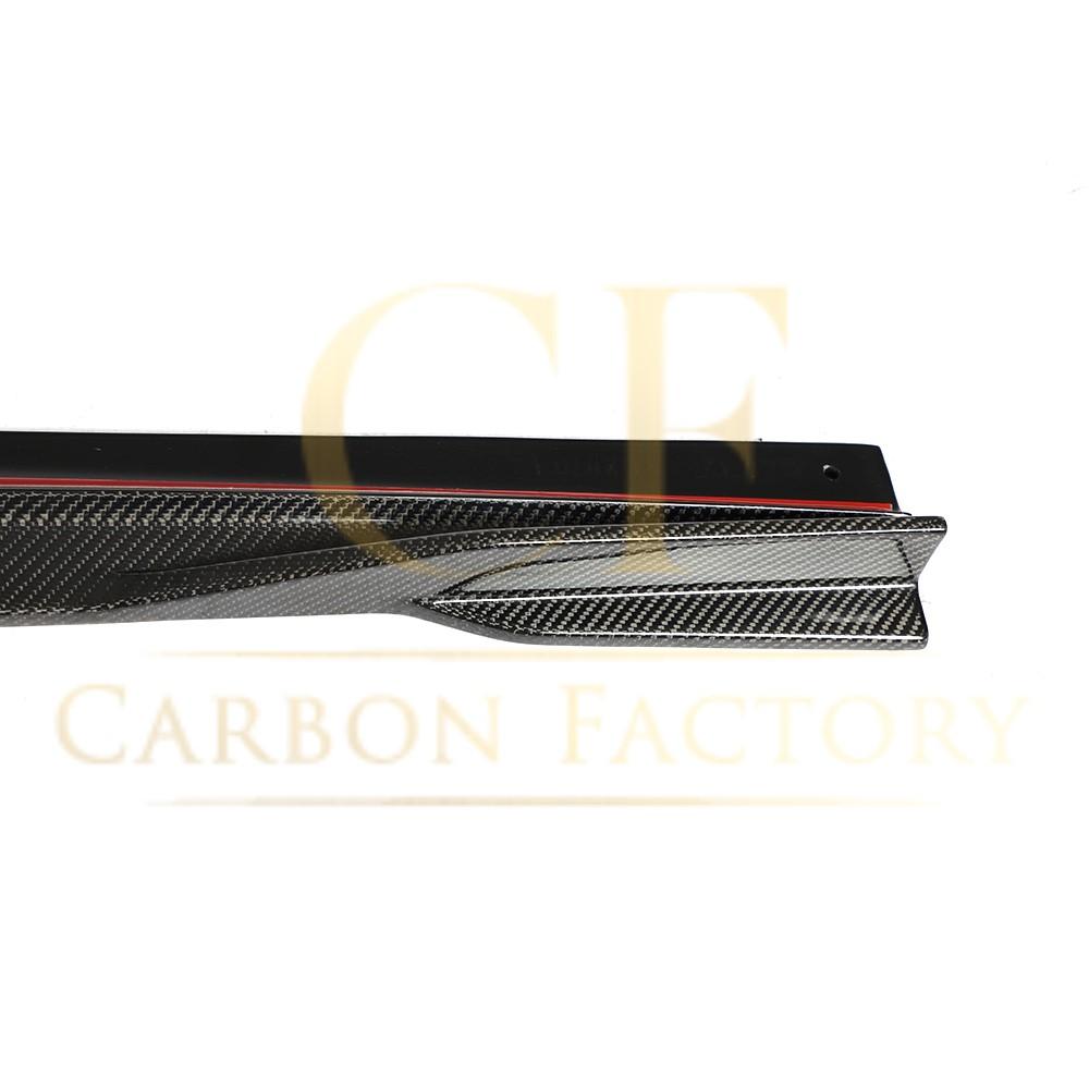 V Style Carbon Fibre Side Skirt for BMW 3 Series G20 19-Present-Carbon Factory