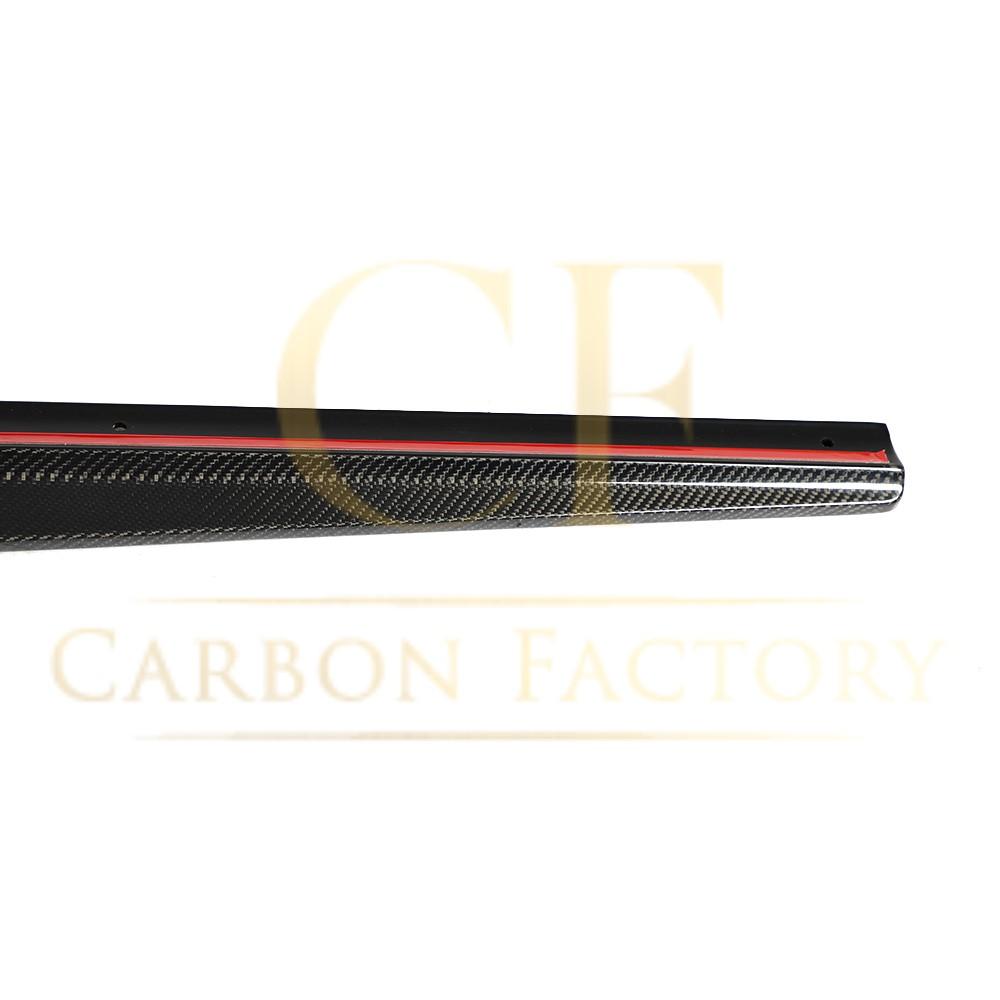V Style Carbon Fibre Side Skirt for BMW 3 Series G20 19-Present-Carbon Factory