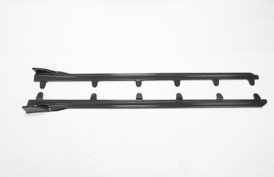 V Style Carbon Fibre Side Skirt for BMW 4 Series G22 G23 20-Present-Carbon Factory