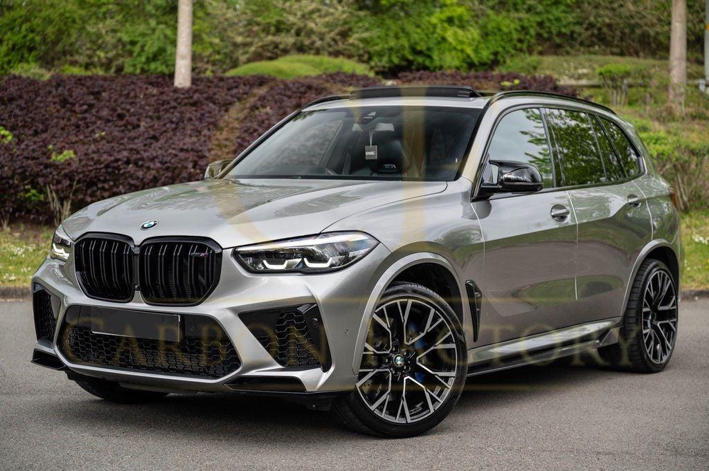 V Style Carbon Fibre Side Skirt for BMW G05 X5 F95 X5M 18-22-Carbon Factory