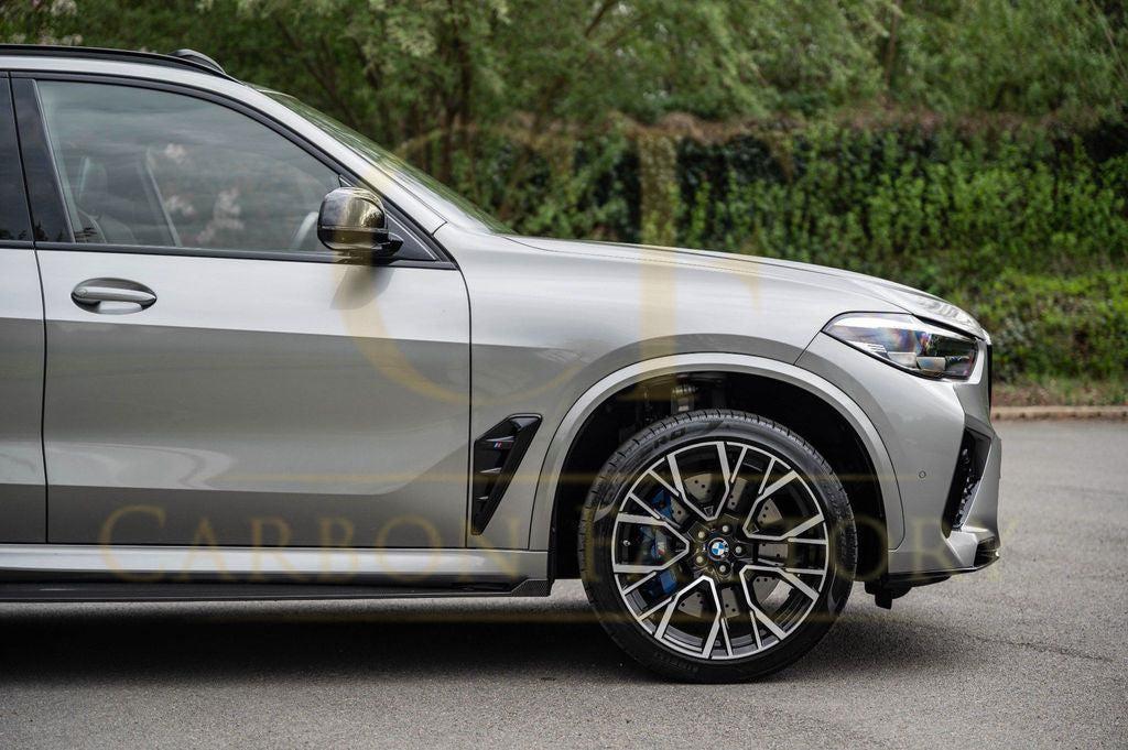 V Style Carbon Fibre Side Skirt for BMW G05 X5 F95 X5M 18-22-Carbon Factory