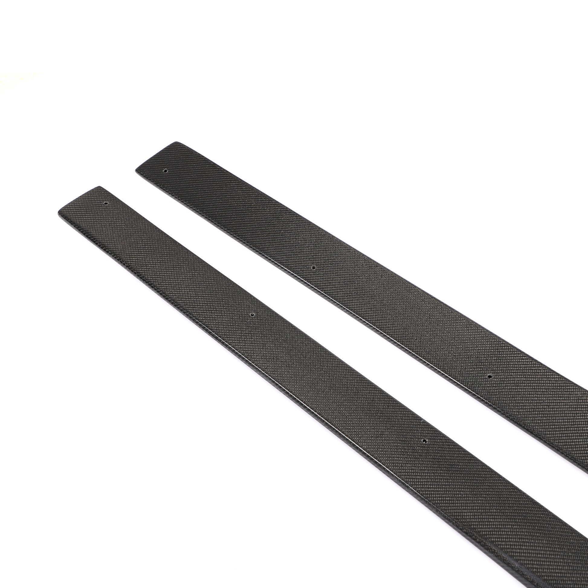 V Style Carbon Fibre Side Skirts Extension for BMW F80 M3 F82 F83 M4 2014-2020-Carbon Factory