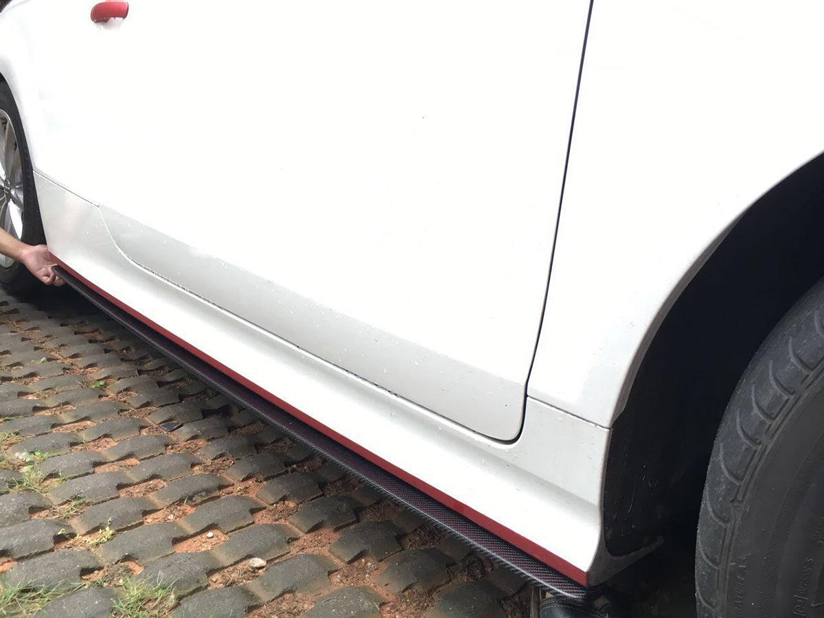 V Style Carbon Fibre Side Skirts for Audi 8J TT TTS MK2 07-14-Carbon Factory