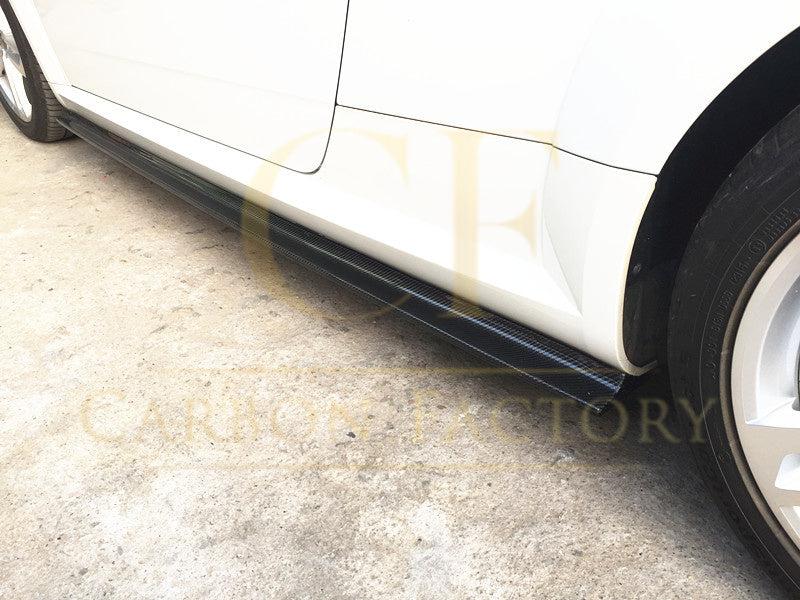 V Style Carbon Fibre Side Skirts for Audi 8S TT MK3 15-18-Carbon Factory