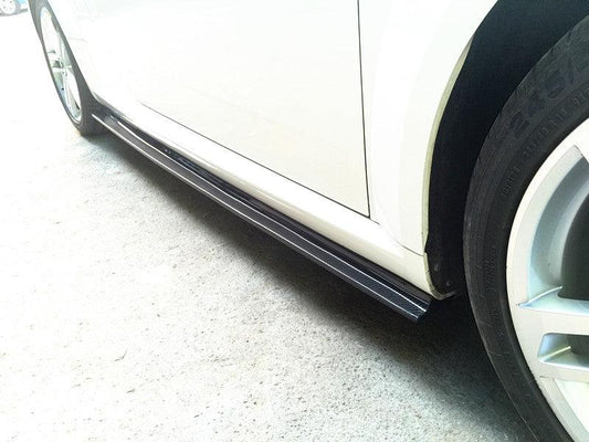 V Style Carbon Fibre Side Skirts for Audi 8S TT MK3 15-18-Carbon Factory