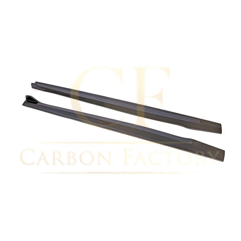 V Style Carbon Fibre Side Skirts for Audi 8V RS3 17-20-Carbon Factory
