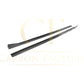 V Style Carbon Fibre Side Skirts for Audi A3 Hatchback S Line 13-15-Carbon Factory