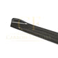 V Style Carbon Fibre Side Skirts for Audi A3 S3 Saloon 20-22-Carbon Factory