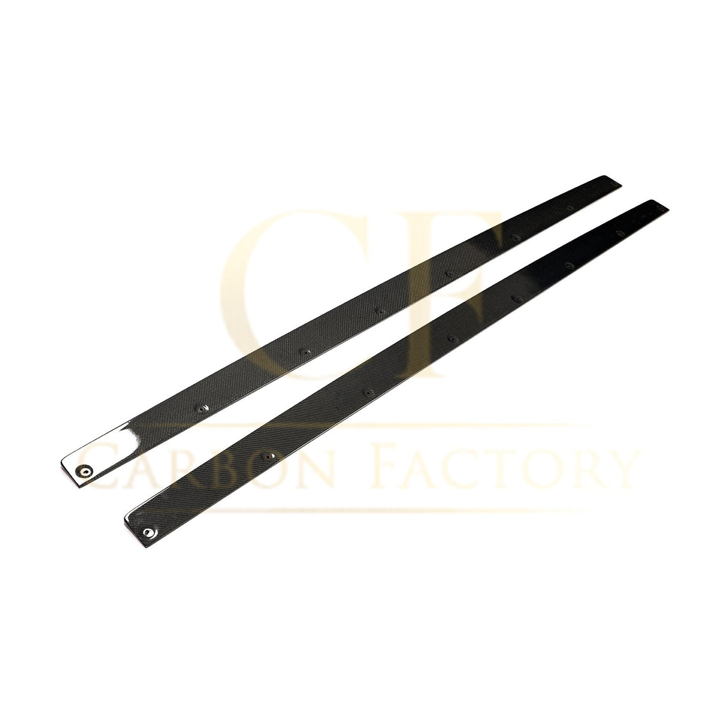 V Style Carbon Fibre Side Skirts for Audi C7 RS6 13-18-Carbon Factory